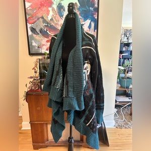 Knit Green Cardigan